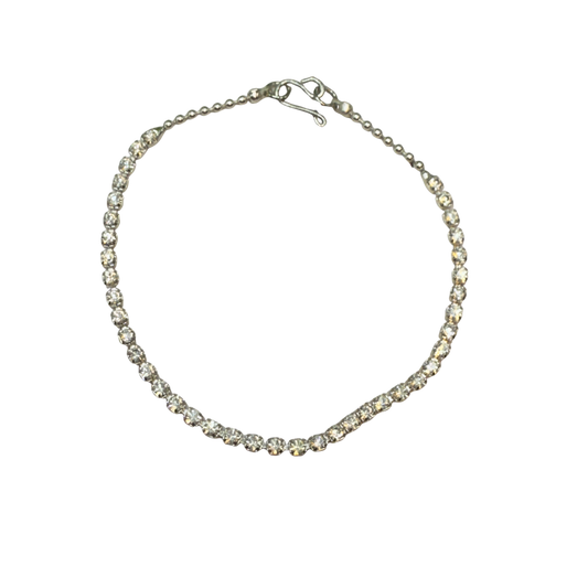 Clear Rhinestone Cup Chain Doll Necklace • 18 Inch Fashion Doll Jewelry