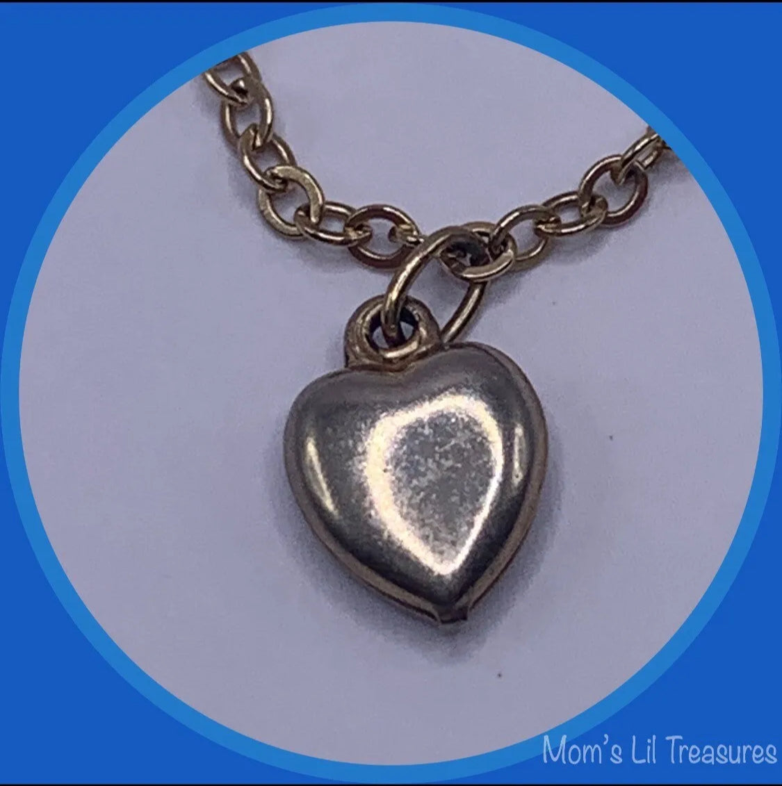 Gold Heart Charm Doll Necklace • 10-12” Doll Jewelry • for Rainbow High Bratz