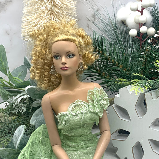 Silver Dangle Doll Earrings • 16” Fashion Doll Jewelry