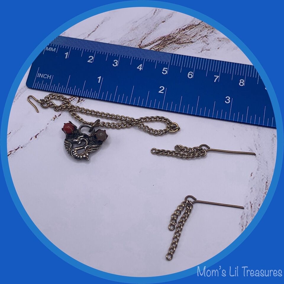 Dragon Charm Doll Necklace Earring Set for Rainbow High Doll • 10-12” Trend Fashion Doll Jewelry