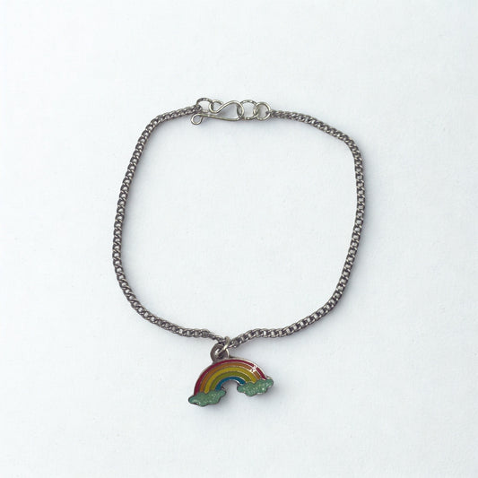 ✨Handmade Doll Jewelry Designed to Fit popular 18 Inch Fashion Dolls: add a stylish touch to your favorite doll!✨
Rainbow Charm Doll Necklace