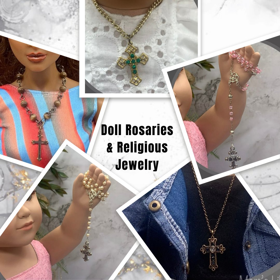 Doll Rosaries & Religious Jewelry