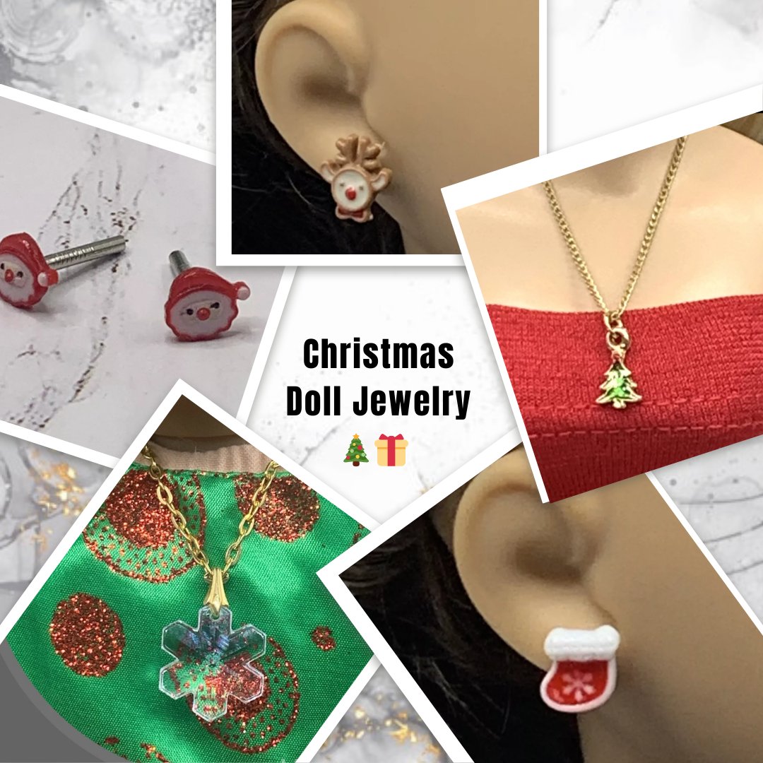 Christmas Doll Jewelry 🎄