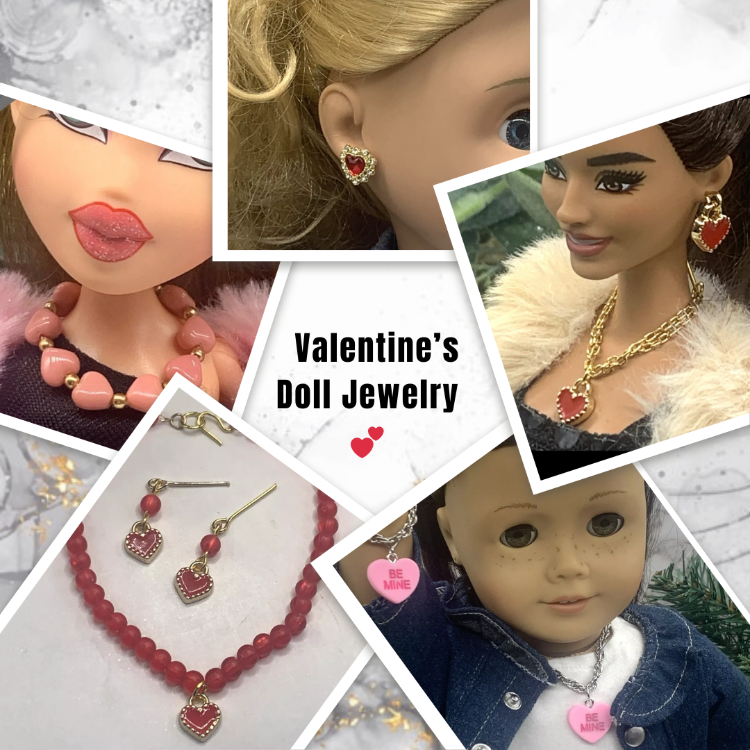 💕 Valentine’s Doll Jewelry