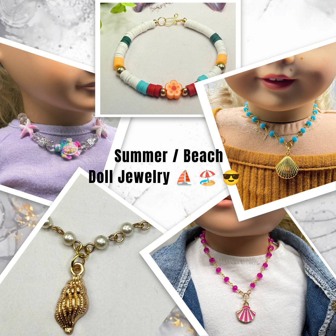 Summer / Beach Doll Jewelry ⛵ 🏖 😎