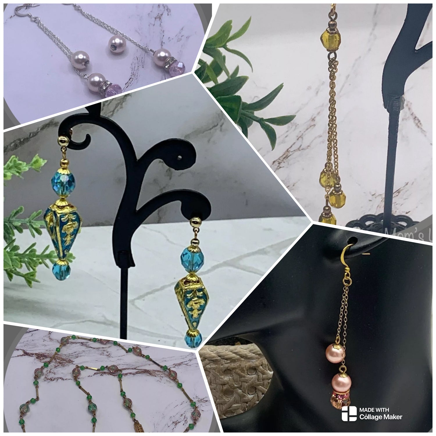Handmade Necklace, Earrings and Sets