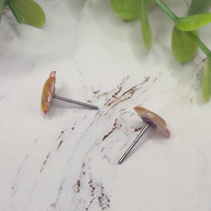 Fall Autumn Leaves Leaf Post Doll Earrings  • 18 Inch Fashion Doll Jewelry