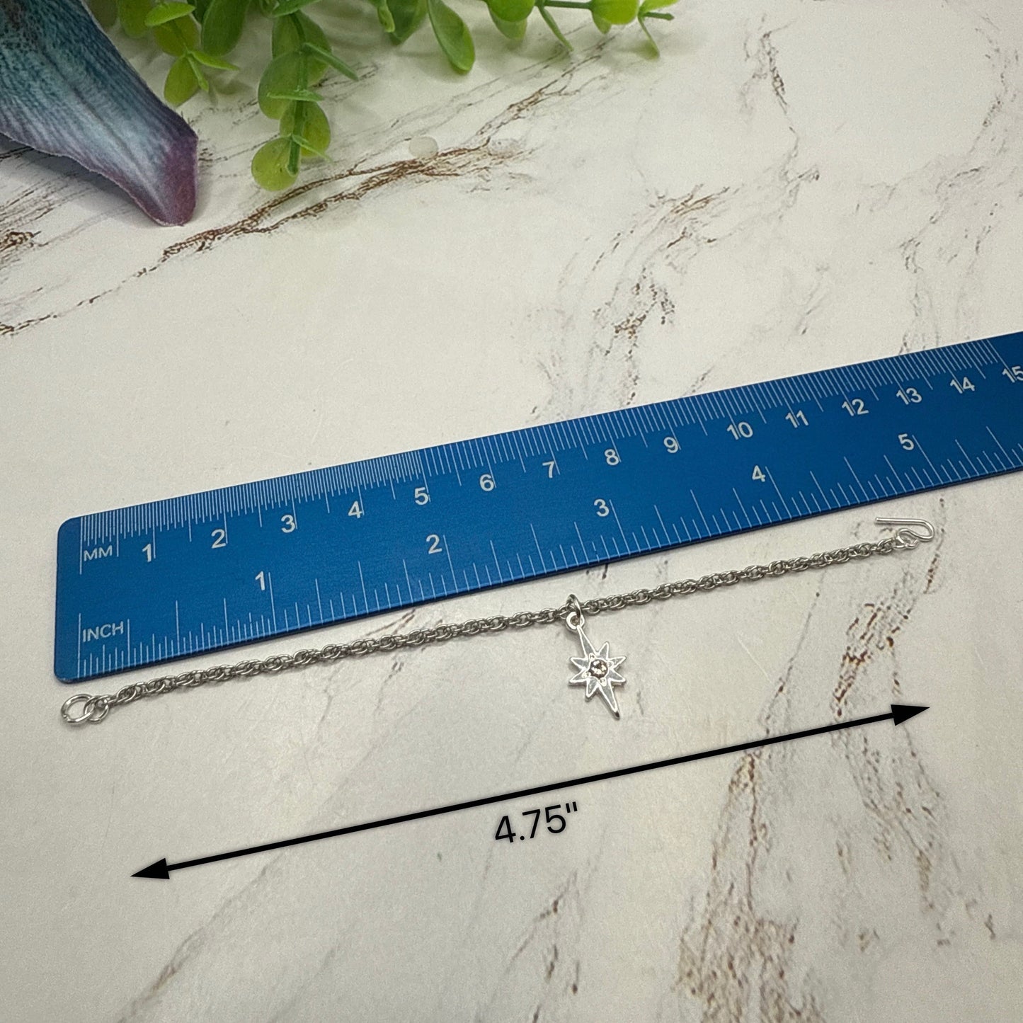 Silver Starburst Pendant Doll Necklace & Earrings • 16 Inch Fashion Doll Jewelry