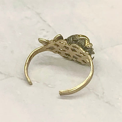 Gold Flower Rose Design Butterfly Bangle Doll Bracelet
 • 18” Fashion Doll Jewelry