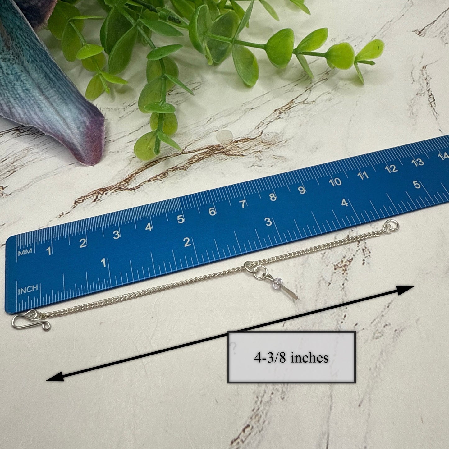 Silver & Clear Crystal Dangle Doll Necklace & Earrings • 16 Inch Fashion Doll Jewelry