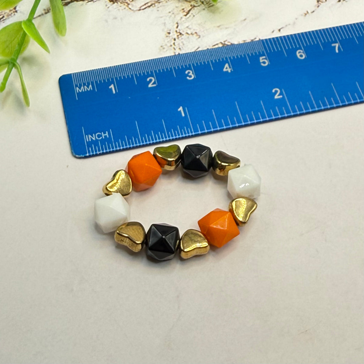 Halloween Plastic Beaded Necklace and Bracelet Set | for 18 Inch Fashion Doll