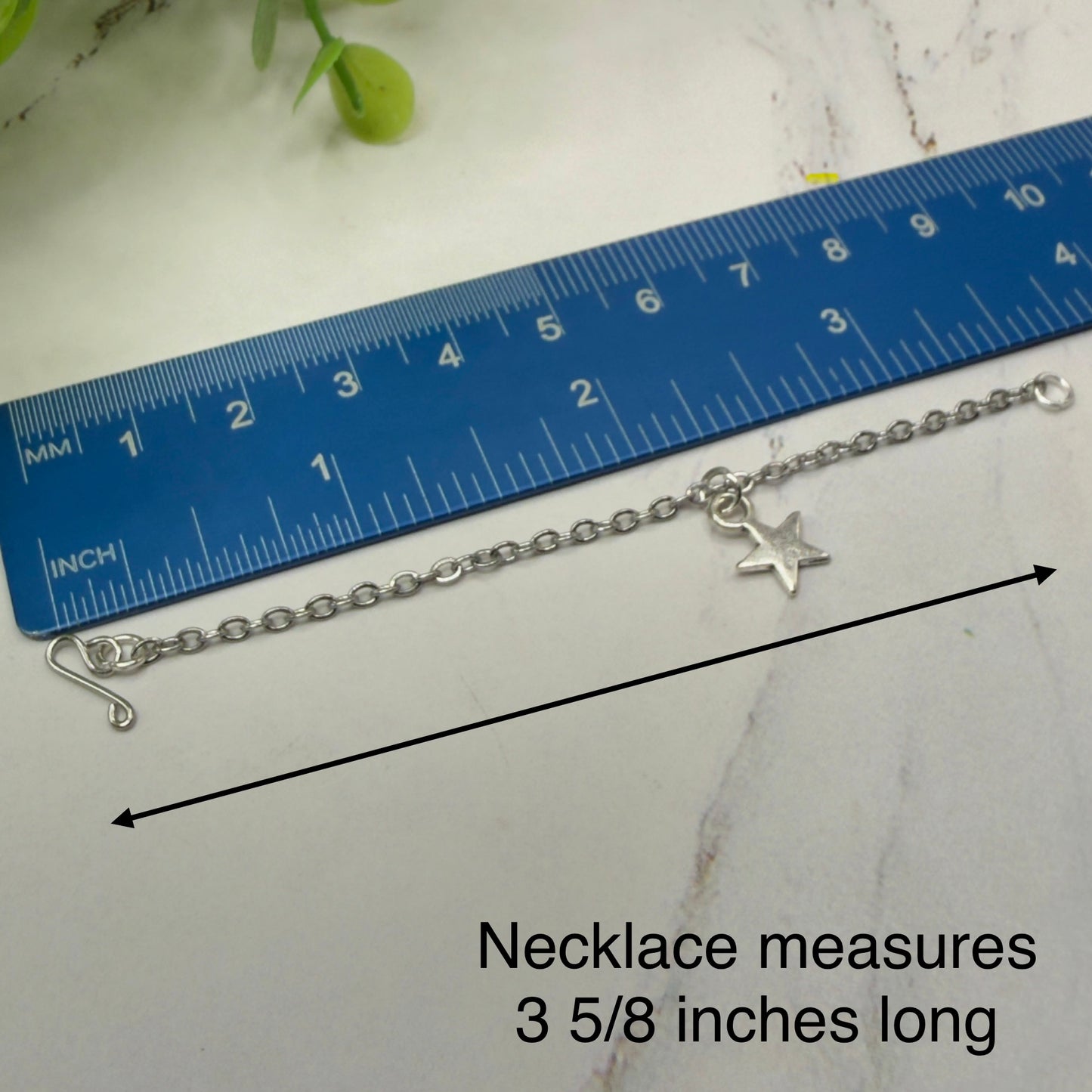 Silver Star Charm Doll Necklace for 14 Inch Fashion Dolls