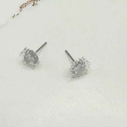 Sparkly Snowflake Post Doll Earrings • 18 Inch Fashion Doll Jewelry