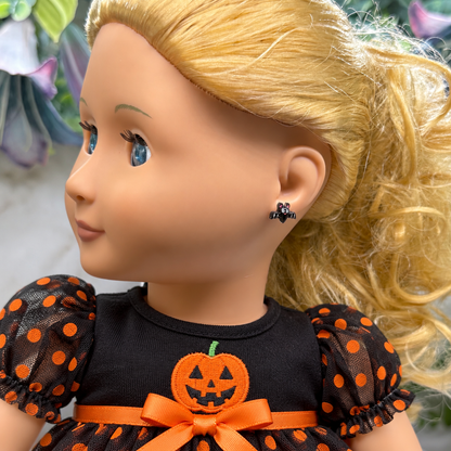 Bat Halloween Post Doll Earrings | for 18 Inch Fashion Dolls