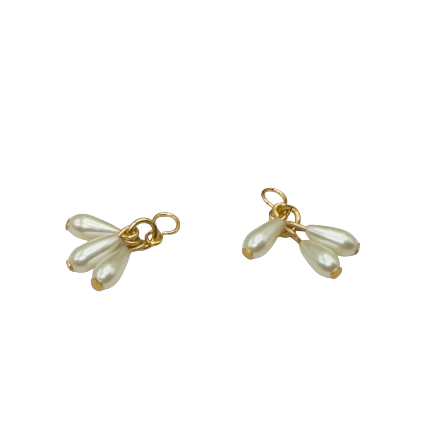 Teardrop Pearl Drop Doll Earring DANGLE ONLY • 18 Inch Fashion Doll Jewelry