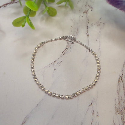 Clear Rhinestone Cup Chain Doll Necklace • 18 Inch Fashion Doll Jewelry