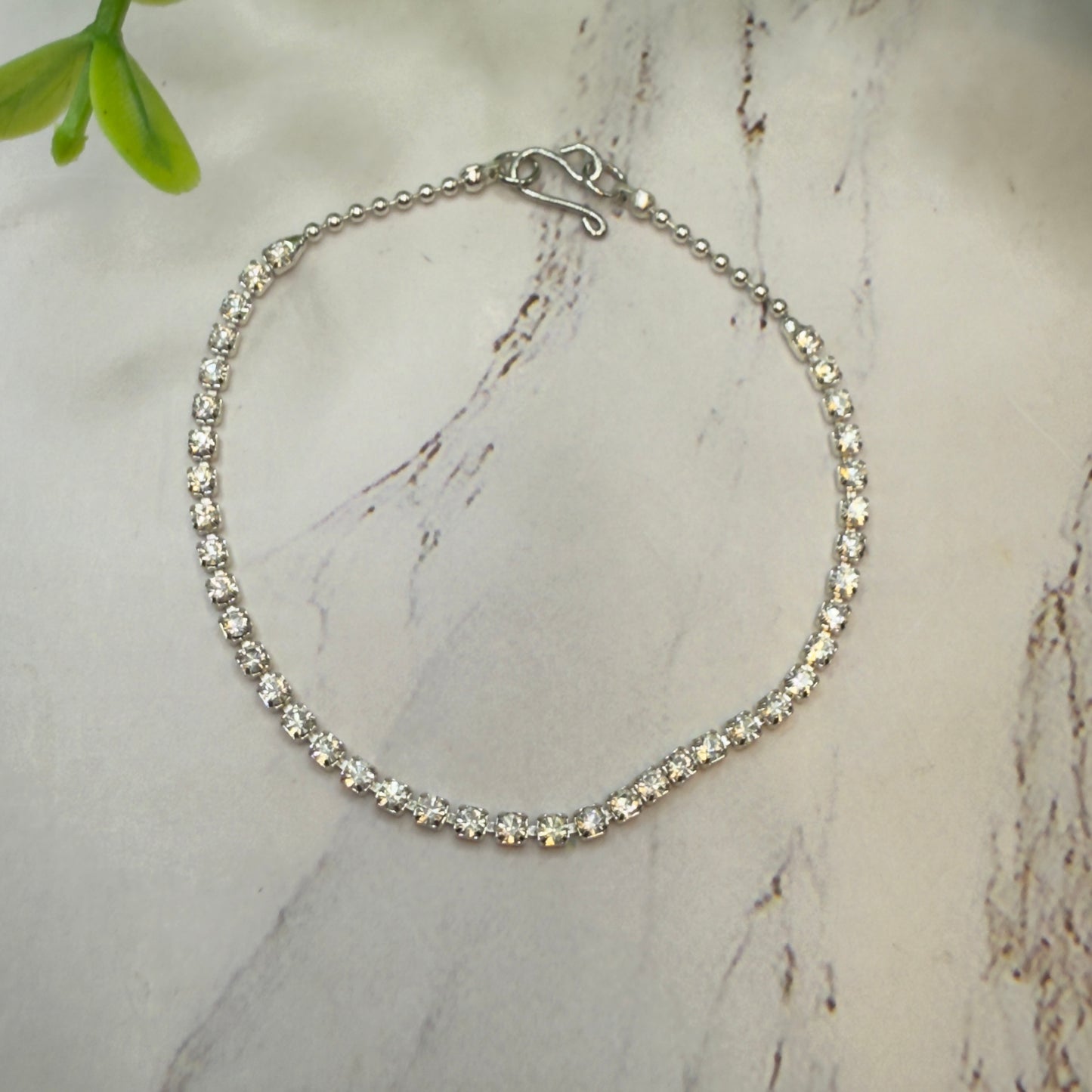 Clear Rhinestone Cup Chain Doll Necklace • 18 Inch Fashion Doll Jewelry