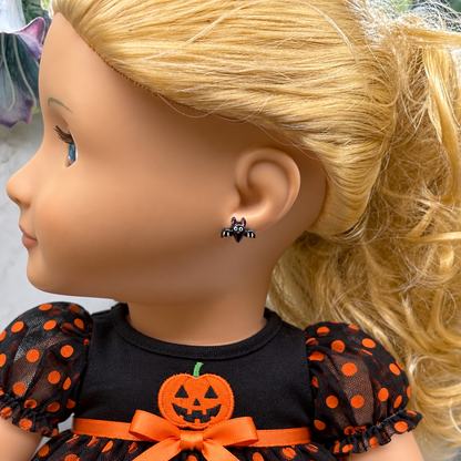 Bat Halloween Post Doll Earrings | for 18 Inch Fashion Dolls