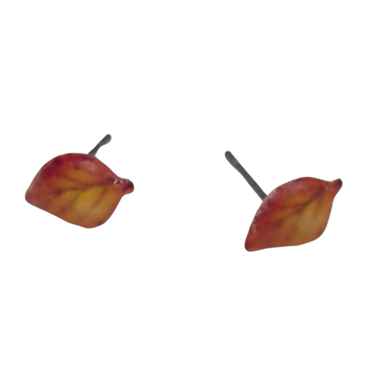 Fall Autumn Leaves Leaf Post Doll Earrings  • 18 Inch Fashion Doll Jewelry