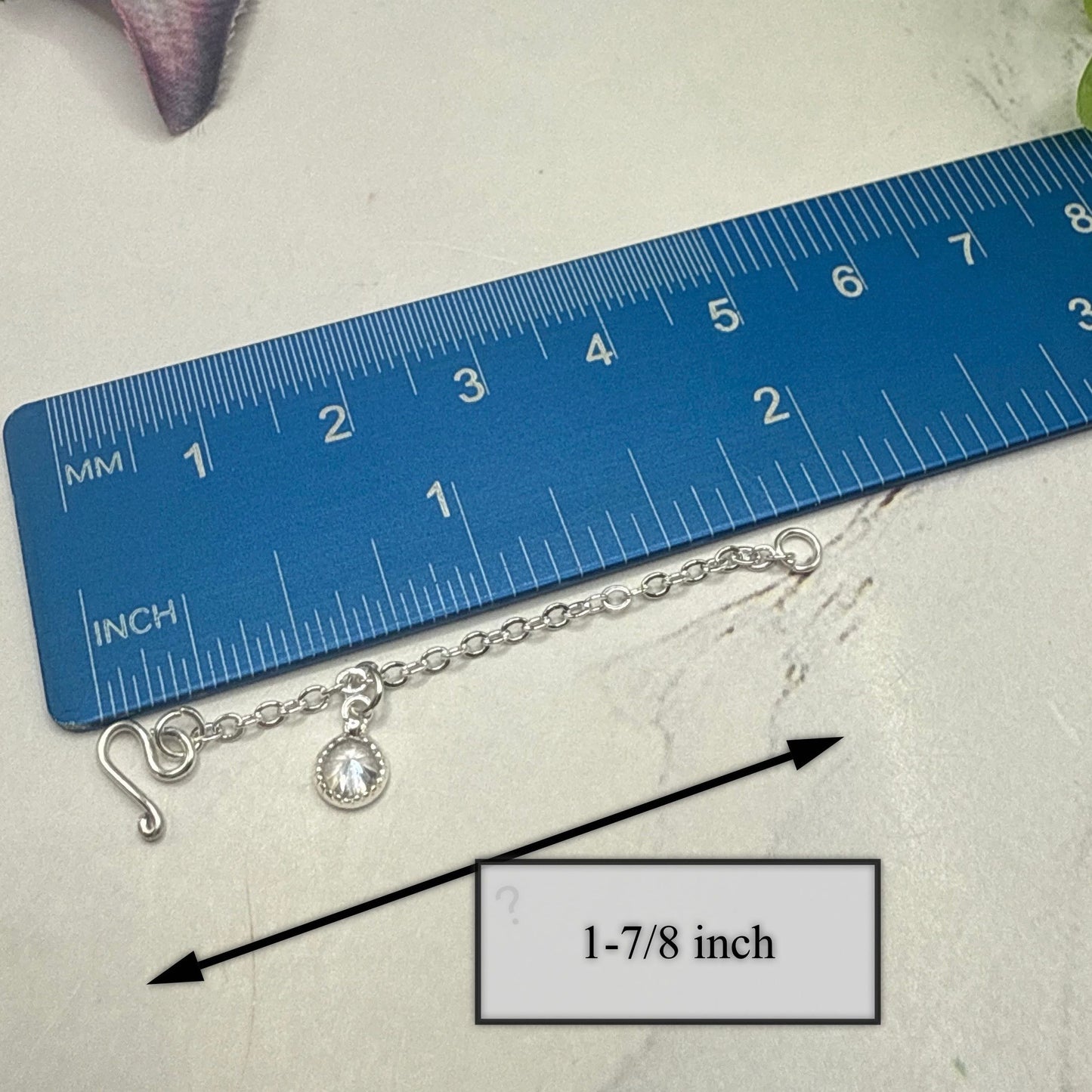 Round Clear Crystal Silver Doll Necklace • 10-12 Inch Fashion Doll Jewelry 1:6