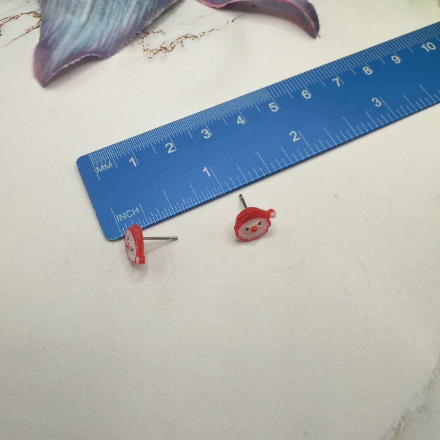 Santa Post Doll Earrings  • 18 Inch Fashion Doll Jewelry