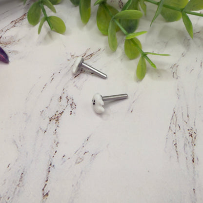 Ghost Halloween Post Doll Earrings •2mm Post fit 18 Inch Fashion Doll