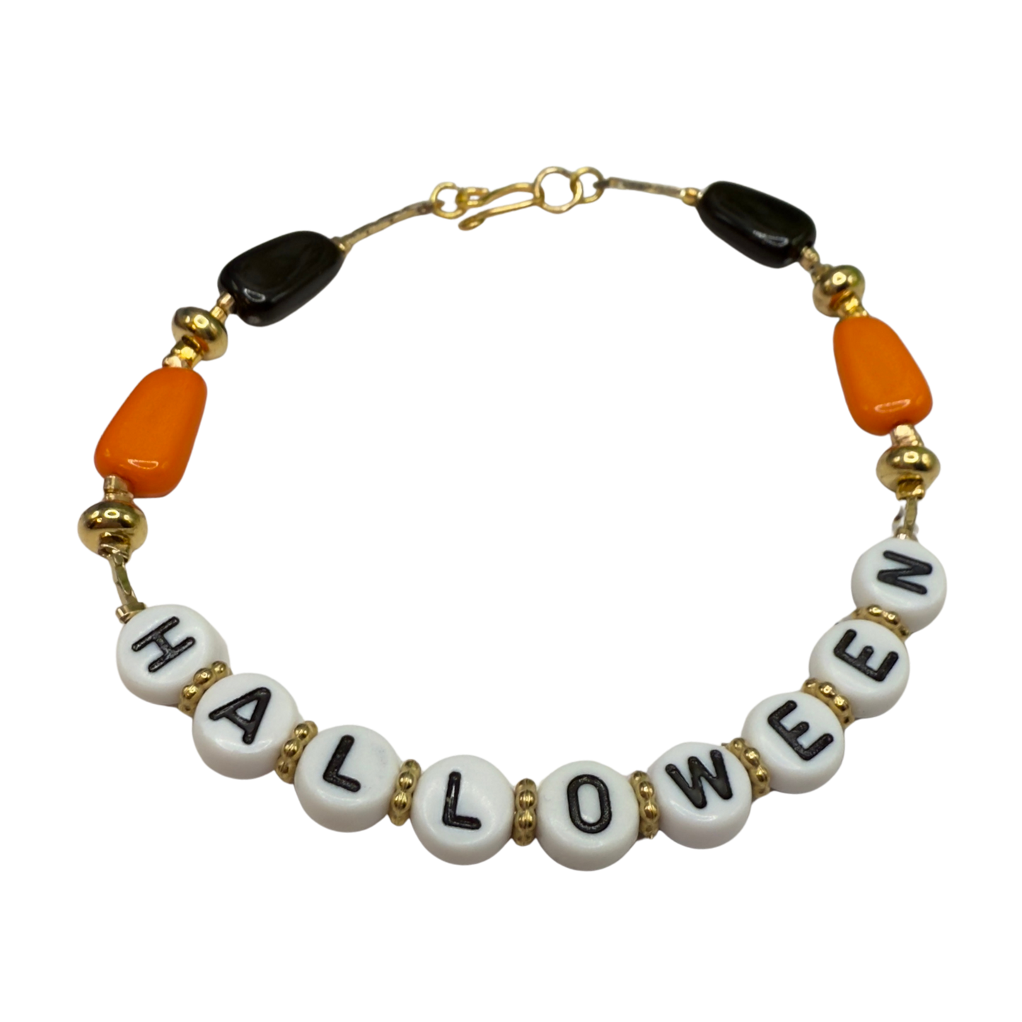 Halloween Acrylic Beaded Doll Necklace • 18 Inch Fashion Doll Jewelry