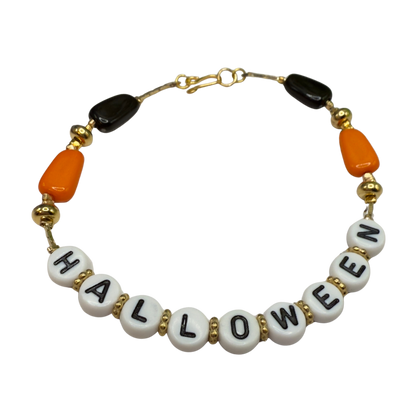 Halloween Acrylic Beaded Doll Necklace • 18 Inch Fashion Doll Jewelry