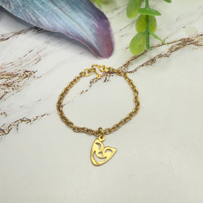 Comedy Face Mask Gold Charm Doll Necklace • 14 Inch Fashion Doll Jewelry