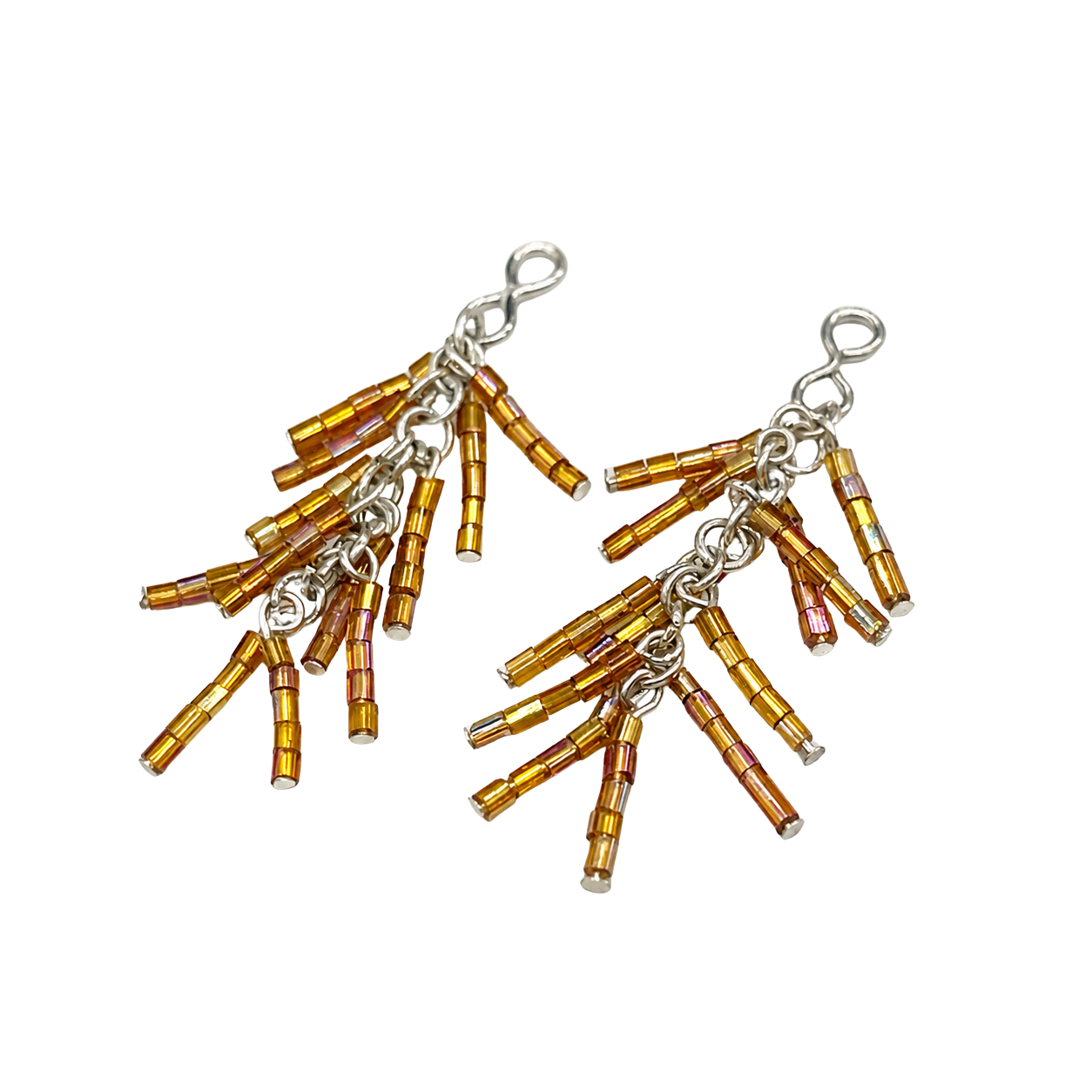 Yellow Amber Multi Dangle Doll Earrings DANGLE ONLY fits 18” American Girl Doll