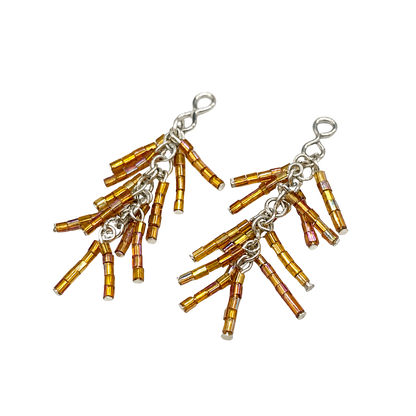 Yellow Amber Multi Dangle Doll Earrings DANGLE ONLY fits 18” American Girl Doll