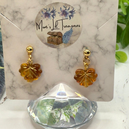 ✨Handmade Doll Jewelry Designed to Fit popular 18 Inch Fashion Dolls: add a “Festive Fall 🍁” stylish touch to your favorite doll!✨

Autumn Fall Leaf Dangle Post Doll Earrings