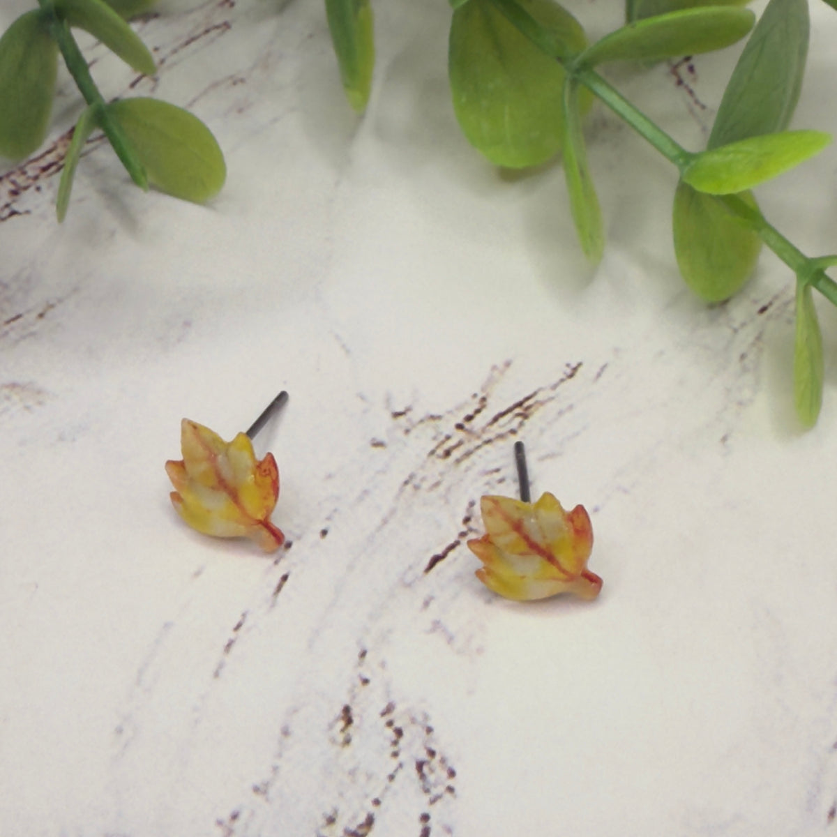 ✨Handmade Doll Jewelry Designed to Fit popular 18 Inch Fashion Dolls: add a “Festive Fall 🍁” stylish touch to your favorite doll!✨

Autumn Fall Leaf Post Doll Earrings
