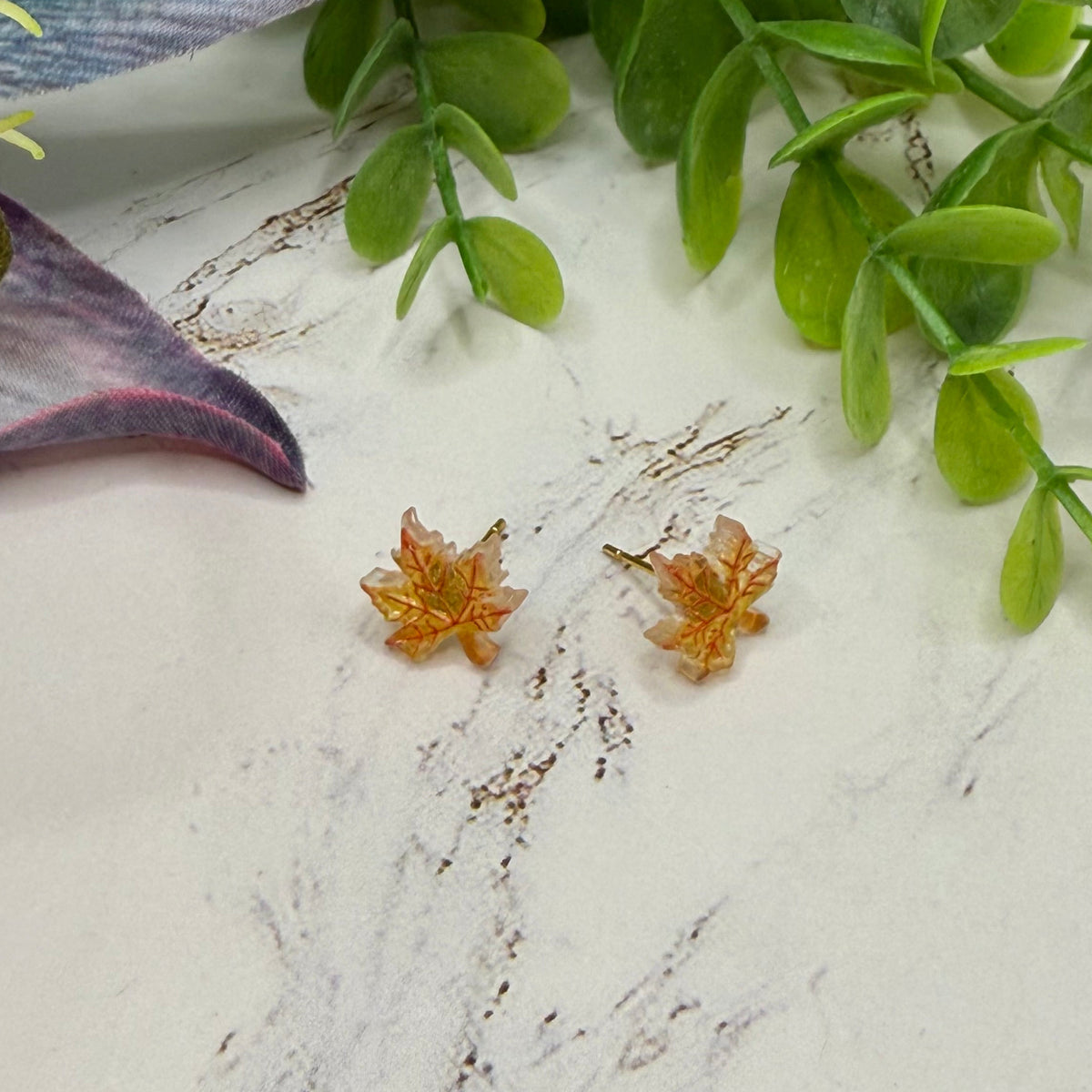 ✨Handmade Doll Jewelry Designed to Fit popular 18 Inch Fashion Dolls: add a “Festive Fall 🍁” stylish touch to your favorite doll!✨

Autumn Fall Maple Leaf Doll Earrings