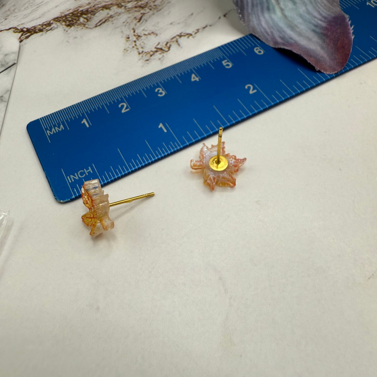 I ✨Handmade Doll Jewelry Designed to Fit popular 18 Inch Fashion Dolls: add a “Festive Fall 🍁” stylish touch to your favorite doll!✨

Autumn Maple Fall Leaf Doll Earrings