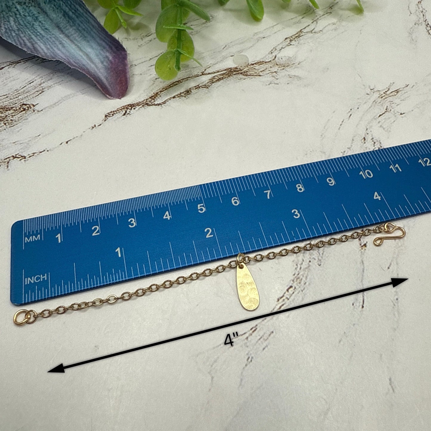 Gold Teardrop Dangle Doll Necklace & Earrings • 16 Inch Fashion Doll Jewelry