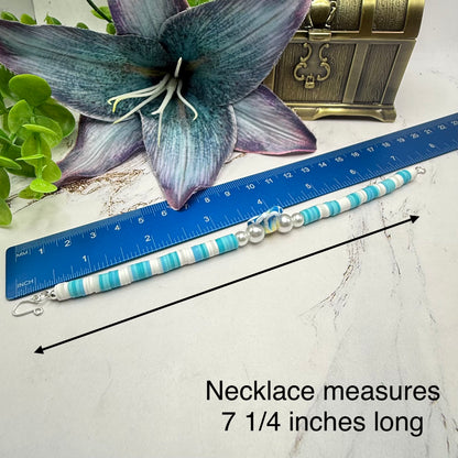 ✨Handmade Jewelry Designed to fit popular 17 to 20 cm (6 to 7 inch) Plushie Labubu Monster Dolls: add a stylish touch to your favorite plushie! ✨

Blue Plumeria Hawaiian Flower Acrylic Beaded Necklace