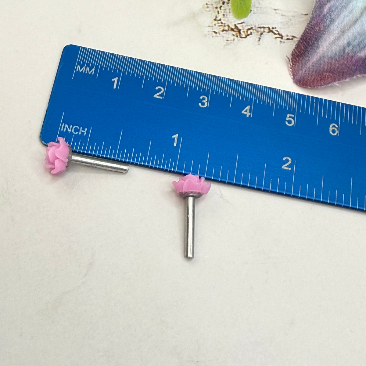 ✨Handmade Post Doll Earrings (Only fit 2mm drilled pierced ears) Designed to Fit popular 18 Inch Fashion Dolls: add a stylish touch to your favorite doll ✨

Bright Pink Rose Flower 2mm Post Doll Earrings