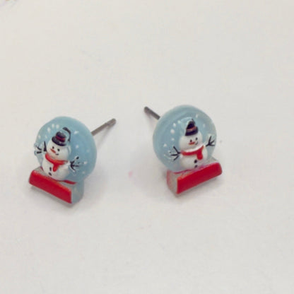 ✨Handmade Doll Jewelry Designed to Fit popular 18 Inch Fashion Dolls: add jolly “Christmas Holiday🎄” style to your favorite doll!✨

Christmas Snow Globe Snowman Post Doll Earrings