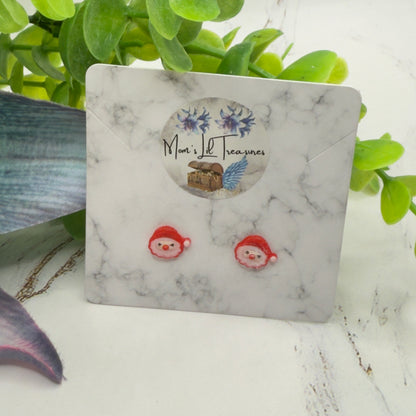 Santa Post Doll Earrings  • 18 Inch Fashion Doll Jewelry