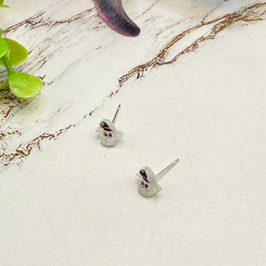 Ghost Halloween Post Doll Earrings | for 18 Inch Fashion Dolls