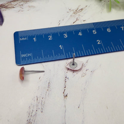 Fall Autumn Leaves Leaf Post Doll Earrings  • 18 Inch Fashion Doll Jewelry