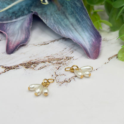 Teardrop Pearl Drop Doll Earring DANGLE ONLY • 18 Inch Fashion Doll Jewelry