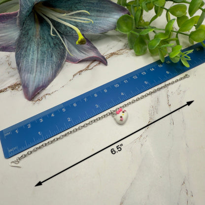 Hello Cat Pink Bow Kitty Charm Doll Necklace and Earrings Set • 18 Inch Fashion Doll Jewelry