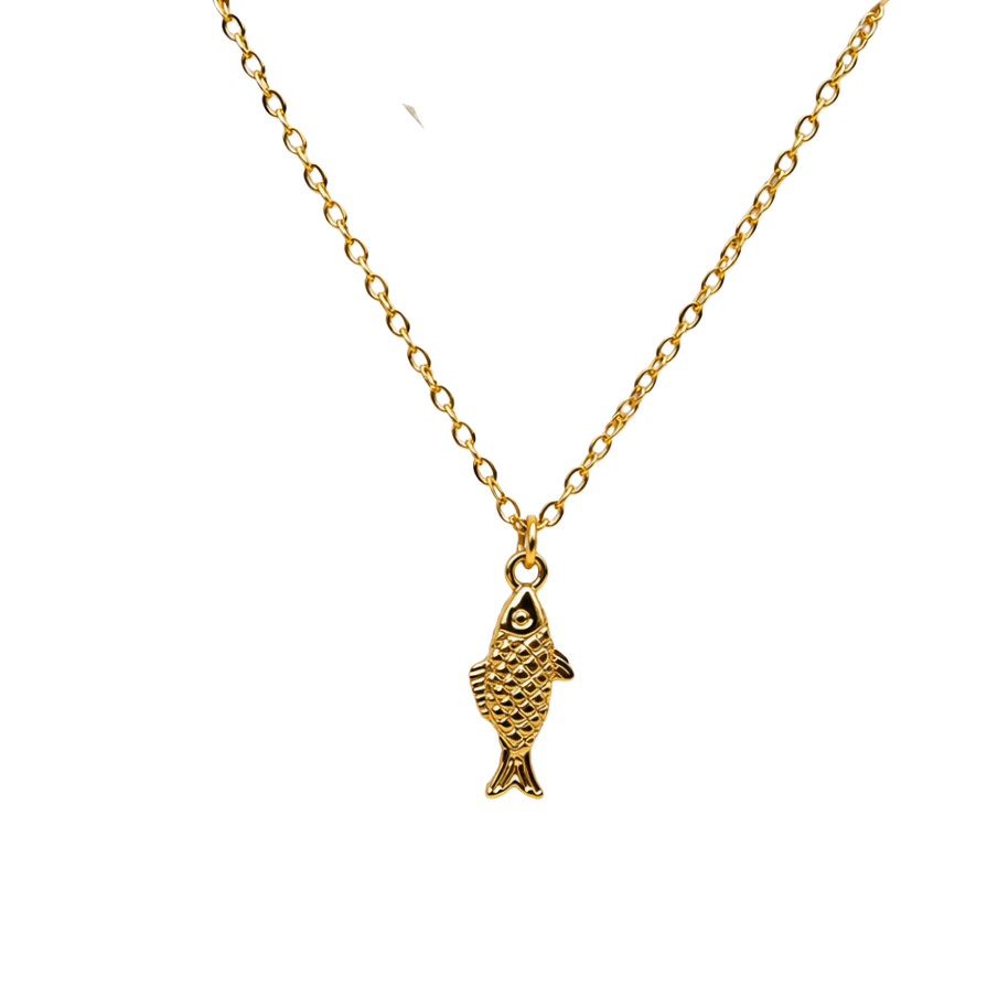 ✨ Handmade Doll Jewelry Designed to Fit popular 18 Inch Fashion Dolls: add a stylish touch to your favorite doll ✨

Fish Charm Gold Chain Doll Necklace