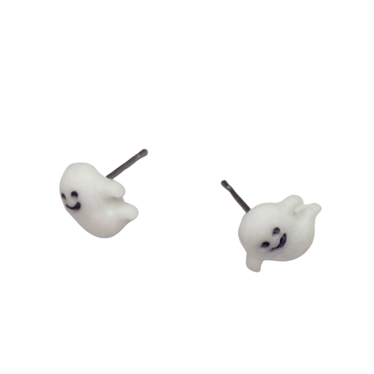 Handmade Doll Jewelry Designed to Fit popular 18 Inch Fashion Dolls: add some “Spooky Halloween 🎃” style to your favorite doll! Ghost Halloween Post Doll Earrings