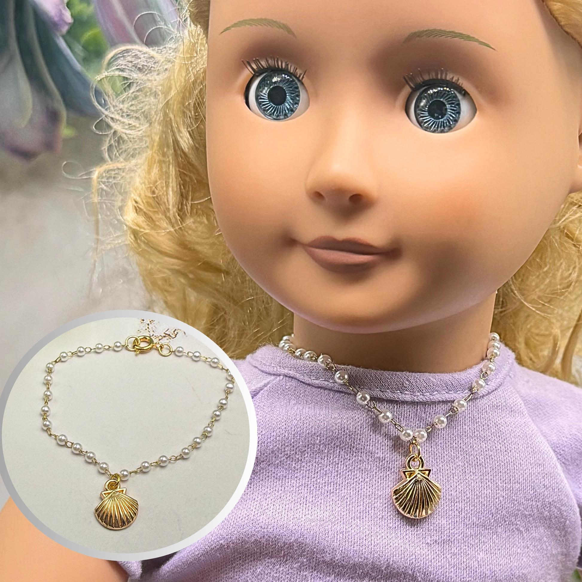 ✨Handmade Doll Jewelry Designed to Fit popular 18 Inch Fashion Dolls: add a little “Summer Fun ☀️ Beachy Style 🏝️” to your favorite doll!✨ 