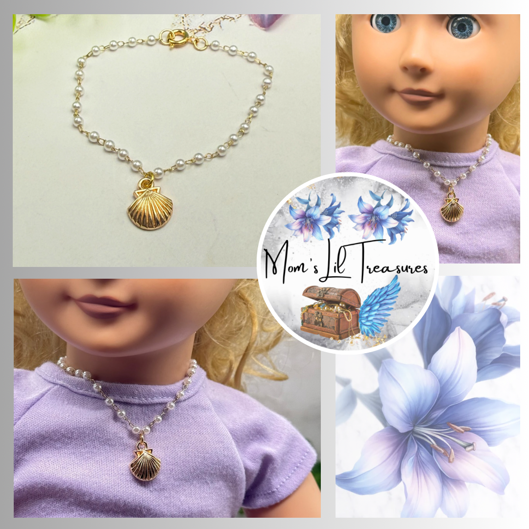 ✨Handmade Doll Jewelry Designed to Fit popular 18 Inch Fashion Dolls: add a little “Summer Fun ☀️ Beachy Style 🏝️” to your favorite doll!✨ 