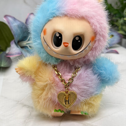 ✨Handmade Jewelry Designed to fit popular 17 to 20 cm (6 to 7 inch) Plushie Labubu Monster Dolls: add a stylish touch to your favorite plushie! ✨

Initial H Gold Heart Pendant Necklace
