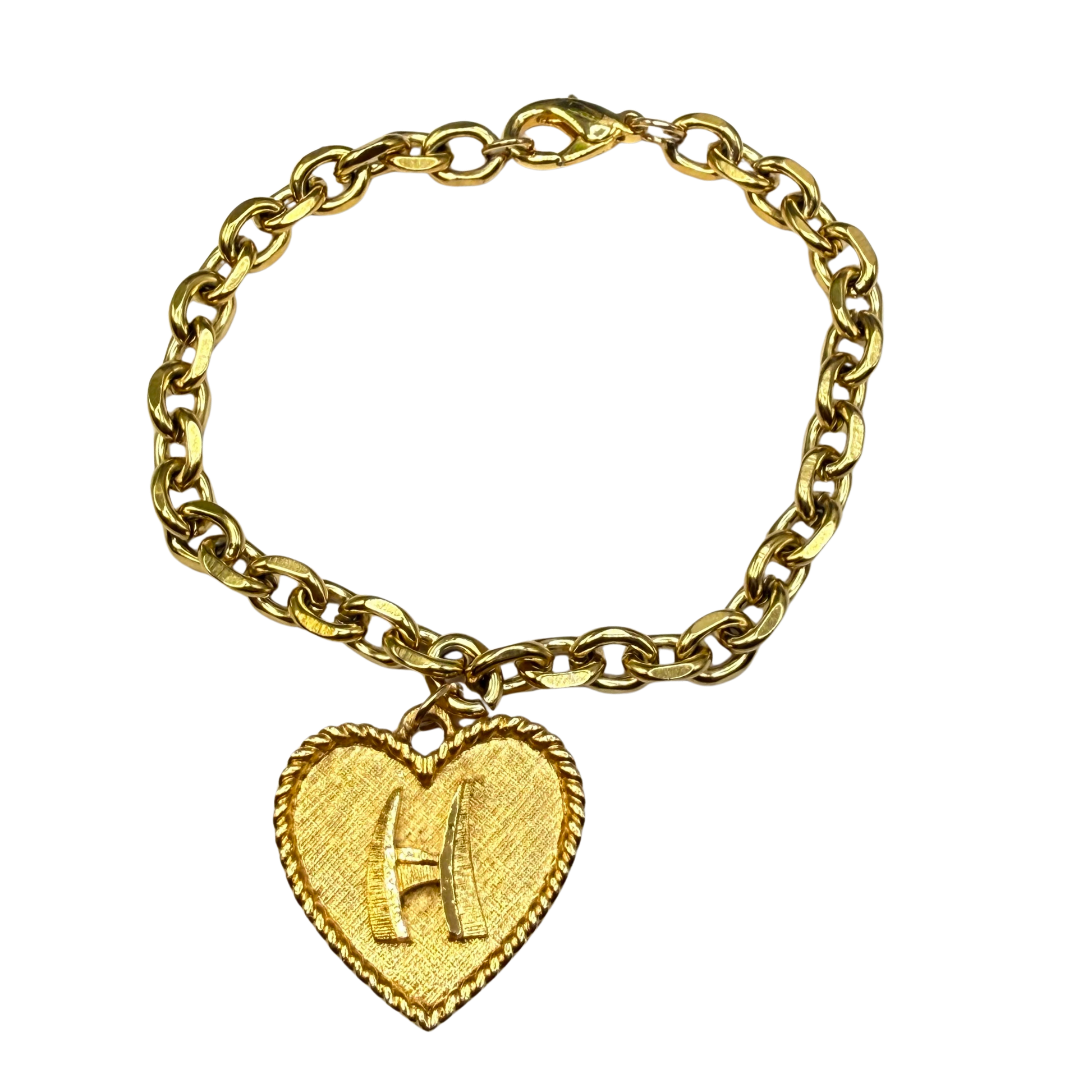 ✨Handmade Jewelry Designed to fit popular 17 to 20 cm (6 to 7 inch) Plushie Labubu Monster Dolls: add a stylish touch to your favorite plushie! ✨

Initial H Gold Heart Pendant Necklace
